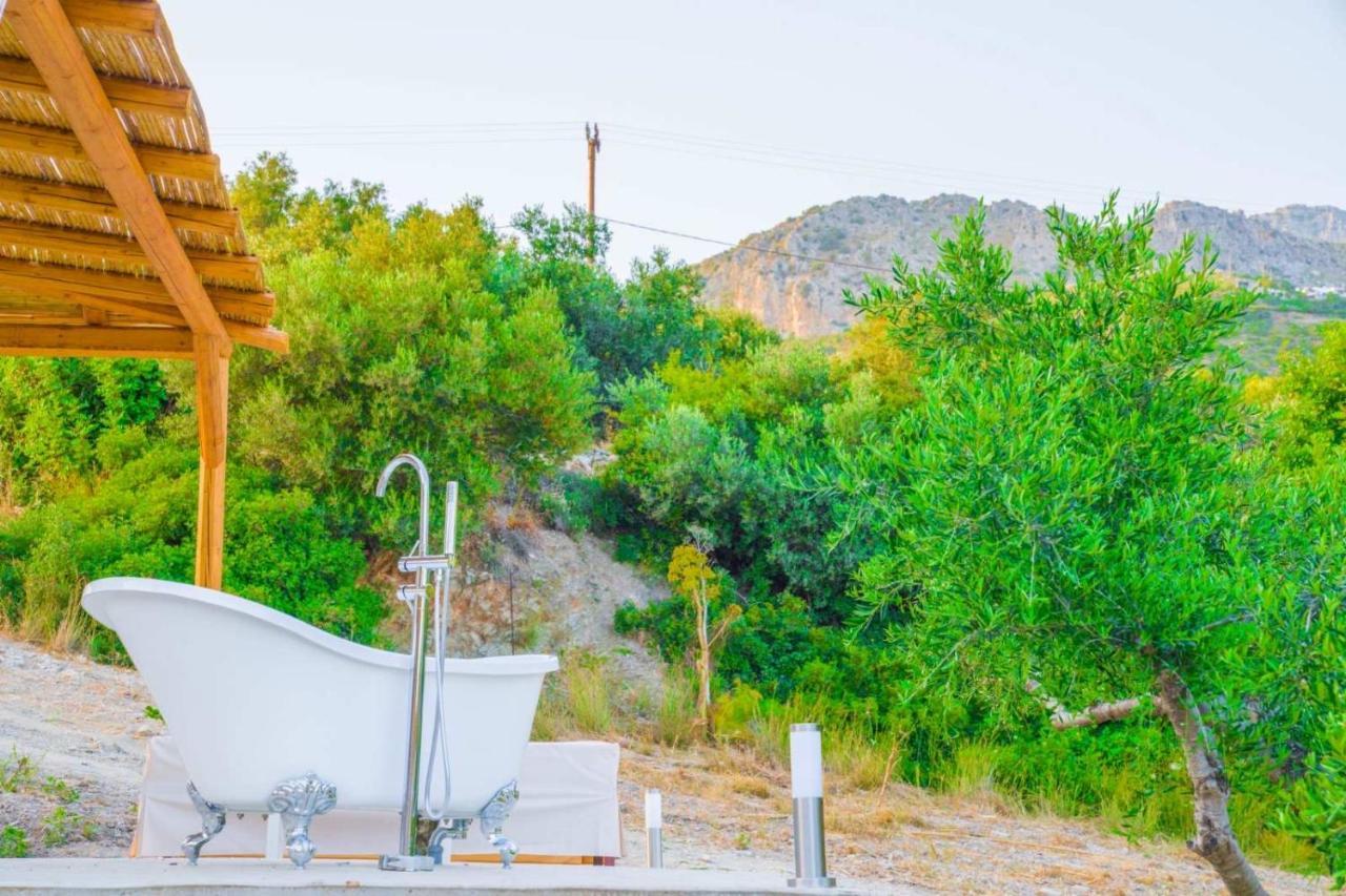 Bungalows Panstel In Kerames Rethymno Agia Paraskevi  Extérieur photo